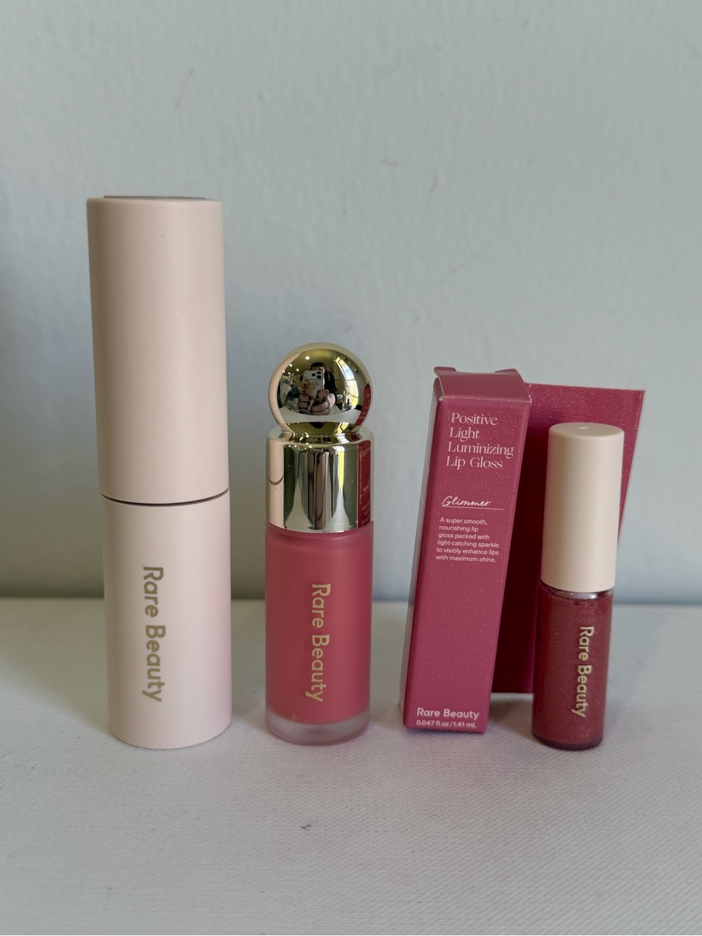 Rare Beauty Bundle - Mascara/Lip Gloss & Blush
